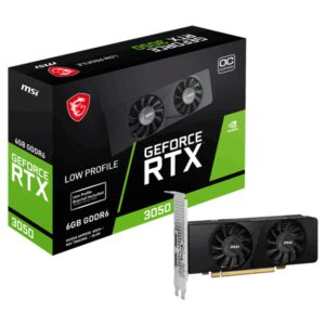 GRAFICA MSI RTX 3050 LP 6 GB OC / DP - 2xHDMI / 912-V812-025