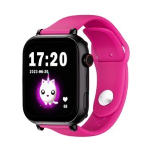 RELOJ SMARTWATCH SAVEFAMILY SAVEWATCH PLUS FUCSIA / 4G / 1.85" TACTIL / GPS / LLAMADA / WHATSAPP / VIDEOLLAMADA / CAMARA 1 Mpx / BOTON SOS / WATERPROOF / IP67 /  GPSSWPNEGRSILFUCSIA