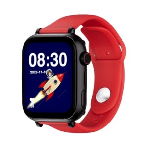 RELOJ SMARTWATCH SAVEFAMILY SAVEWATCH PLUS ROJO / 4G / 1.85" TACTIL / GPS / LLAMADA / WHATSAPP / VIDEOLLAMADA / CAMARA 1 Mpx / BOTON SOS / WATERPROOF / IP67 /  GPSSWPNEGRSILROJA