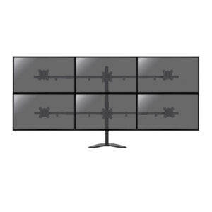 SOPORTE SEIS BRAZOS MESA MONITOR KIMEX 17"-32" / VESA 75 - 100 / PEANA / 015-1156