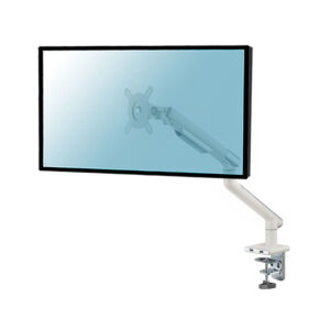 SOPORTE BRAZO MONITOR KIMEX 17"-32" FULL MOTION / VESA 75 - 100 / 2XUSB 3.0 / HASTA 9 Kgr. / BLANCO / 015-2411