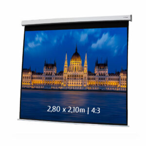 PANTALLA PROYECTOR MURAL ELECTRICA KIMEX 2.80x2.10 4/3 / 042-3407