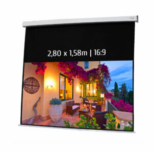 PANTALLA PROYECTOR MURAL ELECTRICA KIMEX 2.80x1.58 16/9 / 042-3417