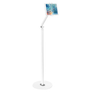 SOPORTE UNIVERSAL DE SUELO KIMEX PARA TABLETS - SMARTPHONE / 4.7" - 12.9" / ALTURA MAX. 137 cm / 2 ARTICULACIONES / 091-2603