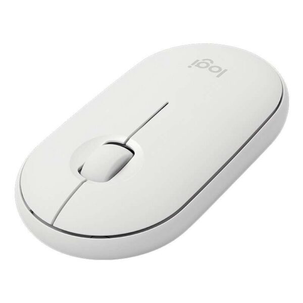 RATON LOGITECH PEBBLE M350 INALAMBRICO BLANCO / 910-005716