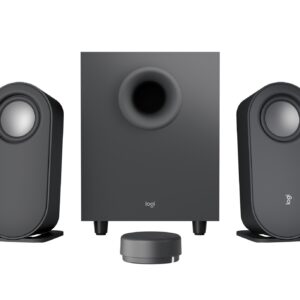ALTAVOCES LOGITECH Z-407 2.1 BLUETOOTH / 80W / SUBWOOFER 20W / JACK 3.5mm / 980-001348