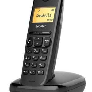 TELEFONO INALAMBRICO SIEMENS GIGASET A170 DECT NEGRO S30852-H2802-D201