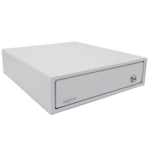CAJON PORTAMONEDAS 330X360 BLANCO 4 BILL./4 MON.