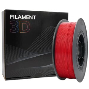 FILAMENTO 3D PLA ROJO 1.75mm 1 Kgr