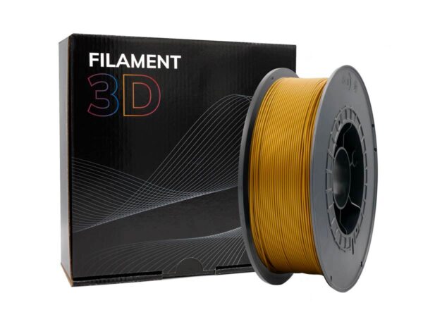 FILAMENTO 3D PLA ORO 1.75mm 1 Kgr
