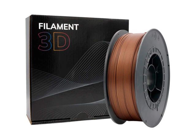 FILAMENTO 3D PLA BRONZE 1.75mm 1 Kgr