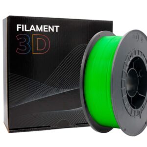 FILAMENTO 3D PLA VERDE FLUORESCENTE 1.75mm 1 Kgr