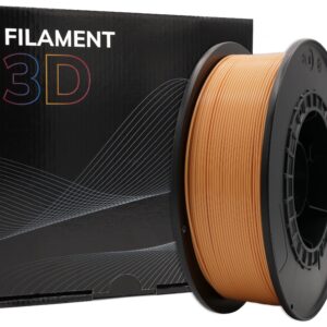 FILAMENTO 3D PLA CUERO 1.75mm 1 Kgr