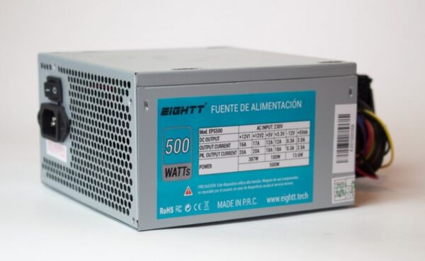 FUENTE ALIMENTACION 500W 2 X SATA 2 X IDE