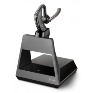 MANOS LIBRES POLY/PLANTRONICS VOYAGER 5200 D / GANCHO /  BLUETOOTH 5.0 / USB-A / BASE 1 VIAS / 212722-05