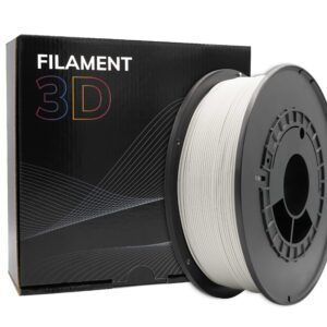 FILAMENTO 3D PLA GRIS CLARO 1.75mm 1 Kgr
