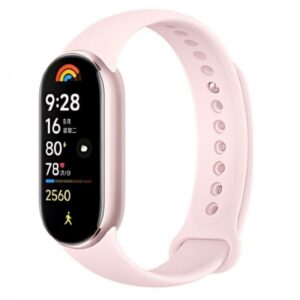 PULSERA XIAOMI SMART BAND 9 ROSA / 1.62" TACTIL AMOLED / BLUETOOTH 5.4 / BATERIA 18 DIAS / RESISTENTE AL AGUA / 233mAh / BHR8345GL