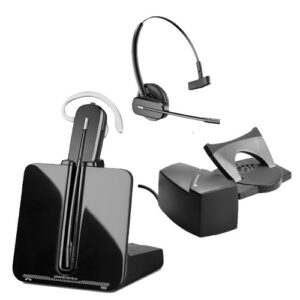MANOS LIBRES POLY / PLANTRONICS CS540  CON DESCOLGADOR HL-10 REMOTO SUJECION CON DIADEMA Y GANCHO / 7H CONVERSACION / 120M / P/N: 84693-12 / 8R706AA (PARA TELEFONOS FIJOS)