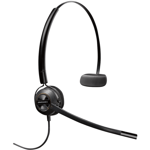 AURICULAR MONOAURAL PLANTRONIC ENCORE HW540 / GANCHO- BANDA NUCA- DIADEMA - ALMOHADILLA CUERO / 88828-02 (783P1AA#ABB)