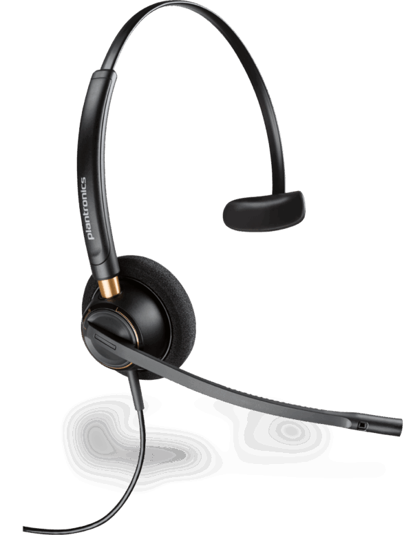 AURICULAR MONOAURAL POLY / PLANTRONICS  ENCORE PRO HW510 DIADEMA PARA TELEFONO CANCELACION DE RUIDO P/N: 89433-02 (783Q2AA#ABB)