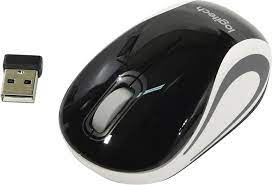 RATON LOGITECH M187 INALAMBRICO NEGRO UL / P/N: 910-002731