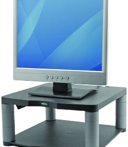 SOPORTE MESA MONITOR LCD FELLOWES PREMIUM GRAFITO / AJUSTABLE 5 ALTURAS / P/N: 9169401