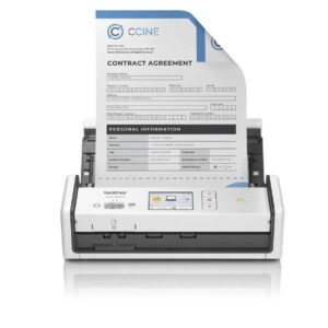 ESCANER BROTHER DOCUMENTAL ADS-1800W / DUPLEX / HASTA 600X600 ppp / 30 ppm NEGRO Y COLOR/ ADF HASTA 20 HOJAS / ESCANEA PDF-JPEG-TIFF / COMPATIBLE KOFAX / USB 3.0 / WIFI