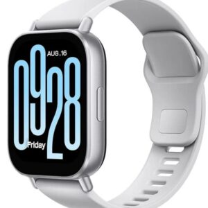 RELOJ SMARTWATCH XIAOMI REDMI WATCH 5 ACTIVE PLATA 2" / BATERIA 18 DIAS / LLAMADAS BLUETOOTH 5.3, DOBLE MICROFONO / IPX8, 5 ATM  / BHR8790GL