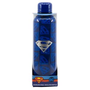 BOTELLA TERMO DC COMICS SUPERMAN ACERO INOX. 515 ML.