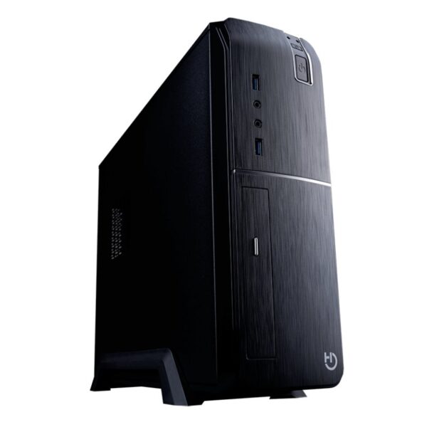 CARCASA SLIM HIDITEC SLM20 PRO / MICRO-ATX / NEGRA / SIN FUENTE / CHA010020
