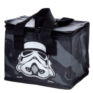 BOLSA REFRIGERANTE PLASTICO RECICLADO STAR WARS STORMTROOPER NEGRO / 16X21X14