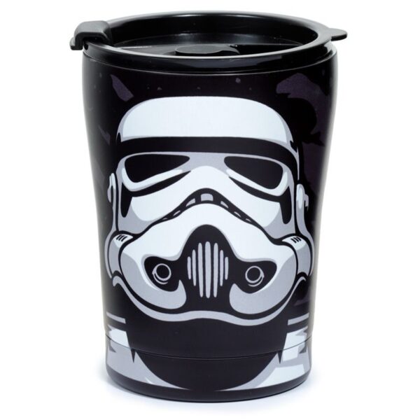 VASO TERMO ACERO INOX STAR WARS SOLDADO IMPERIAL STROMTROOPER / FRIO HASTA 8 H - CALIENTES HASTA 6 H / 300 ml