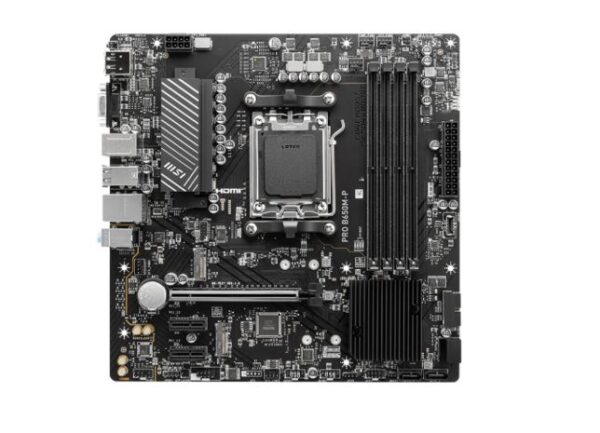 PLACA BASE MSI PRO B650M-P AM5 ATX / 4 x DDR5 / VGA - DP - HDMI /911-7E27-001