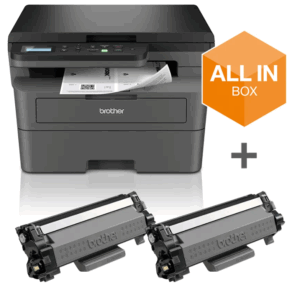 MULTIFUNCION BROTHER DCP-L2627DWXL ALL IN BOX MONOCROMO LASER / IMPRESORA COPIADORA ESCANER / 32PPM / DUPLEX IMPRESION / USB / WIFI / INCLUYE 2 X TN2510XL /