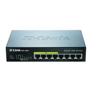 SWITCH D-LINK DGS-1008P / 4 X POE / 8 X 10/100/1000
