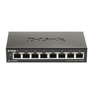 SWITCH D-LINK DGS-1100-08V2 / 8 X 10/100/1000 / GESTIONABLE