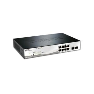 SWITCH D-LINK DGS-1210-10P / 10 X10/100/1000 / 2XSFP / SMARTMANAGED / 8 X POE