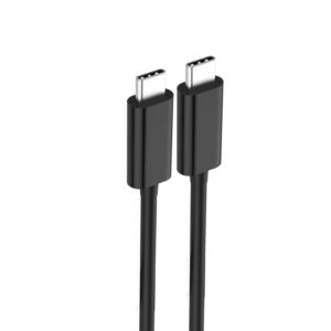 CABLE EWENT USB-C MACHO A USB-C MACHO 1 m / CARGA RAPIDA 60W / DATOS A 10Gbps / VIDEO 4K / EC1045