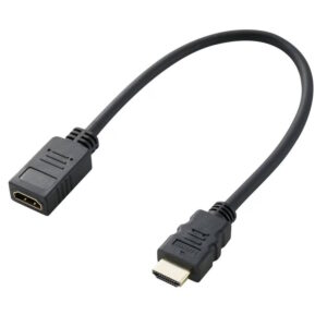 ADAPTADOR EWENT HDMI MACHO A HDMI HEMBRA FLEX / 0.15m / 4K / EC1338