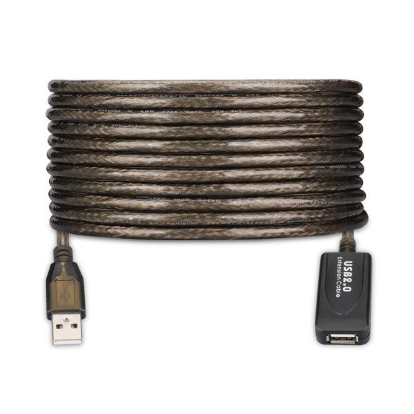 CABLE USB A/A M/H ALARGADOR 30 M. CON AMPLIFICADOR USB ACTIVO / EW1025
