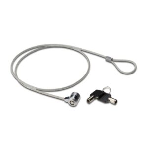 CABLE SEGURIDAD PARA PORTATILES EWENT CON LLAVE / INCLUYE DOS LLAVES / 1.5 M. / EW1242