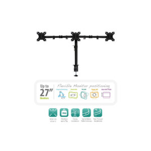 SOPORTE BRAZO PARA 3 MONITORES EWENT EW1513