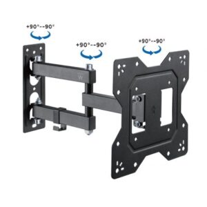 SOPORTE TV EWENT MULTIDIRECCIONAL DE PARED CON 3 PUNTOS DE ARTICULACION / 23"-42"  / EW1522