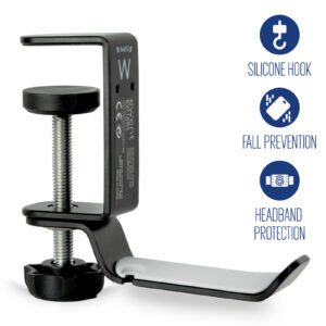 SOPORTE AURICULARES EWENT AJUSTABLE PARA ESCRITORIO / EW1585
