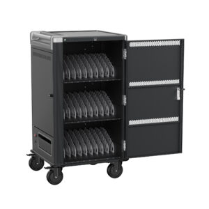 ARMARIO DE CARGA CON RUEDAS PARA PORTATILES/TABLETS EWENT / HASTA 15.6" / 36 DISPOSITIVOS / 682.6X580X1127 mm / EW1701