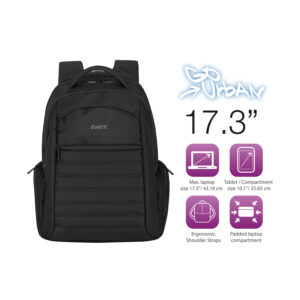 MOCHILA EWENT HASTA 17.3" EW2528 URBAN