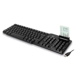 TECLADO EWENT EW3252 USB CON LECTOR TARJETAS INTELIGENTES DNI