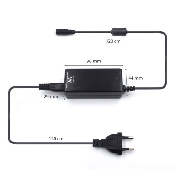 CARGADOR UNIVERSAL EWENT PORTATIL PEQUEÑO AUTOMATICO 45W / INCLUYE 8 PUNTAS / EW3962