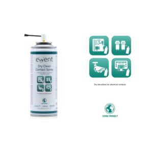 BOTE PULVERIZADOR PARA LIMPIEZA EN SECO EWENT 200 ML. / ESPECIFICO PARA LIMPIEZA DE CONTACTOS ELECTRICOS / EW5614