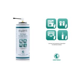 BOTE PULVERIZADOR PARA LIMPIEZA A BASE DE ACEITE EWENT 200 ML. / ESPECIFICO PARA LIMPIEZA DE CONTACTOS ELECTRICOS / EW5615